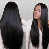 13x4 Glueless Brazilian Straight Transparent Lace Wig 180% Density - Virgin BrazilianWigVirgin BrazilianVirgin Brazilianglwig - st20 - x6 - 18