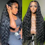 13x4 Glueless Brazilian Water Wave 10A+ Transparent Wig 150% Density - Virgin BrazilianWigVirgin BrazilianVirgin Brazilianww - wig - 20x6 - 18