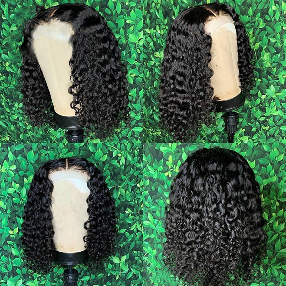 13x6 Brazilian Deep Wave 10A+ Transparent Lace Front Wig 150% Density - Virgin BrazilianWigVirgin BrazilianVirgin Brazilian1Bwig - dw16 - x6 - 14