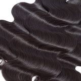 3 Bundles 10A+ Brazilian Body Wave Human Hair with Closure - Virgin BrazilianBundle dealVirgin BrazilianVirgin BrazilianBBW141618 - 12