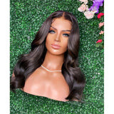 6x6 Brazilian Body Wave 10A+ Closure Wig 150% Density - Virgin BrazilianWigVirgin BrazilianVirgin Brazilian1Bwig - bw24 - x6 - 22/6x6