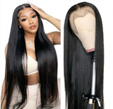 6x6 Brazilian Straight Human Hair 10A+ HD Closure Wig