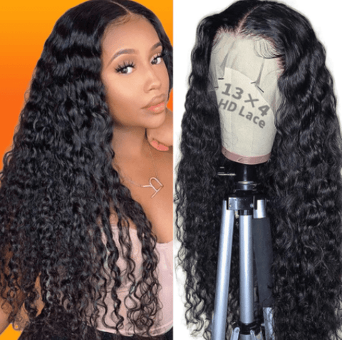 Full Lace Wig 150% Density Brazilian Natural Wave 10A+ Human Hair - Virgin BrazilianWigVirgin BrazilianVirgin Brazilian1Bwig - nw22 - x6 - 20