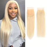 Lace Closure 4x4 Lace 613 Brazilian Human Straight Hair - Virgin Brazilian613 bundleVirgin BrazilianVirgin Brazilian