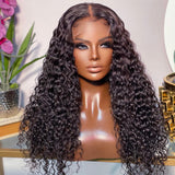 13x6 Brazilian Natural Wave 10A+ HD Lace Front Wig 150% Density